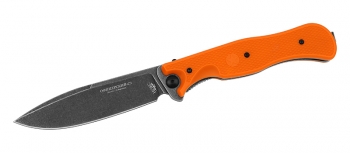 Нож НОКС Офицерский-С3 D2 Black Orange 309-508995 Drop-point